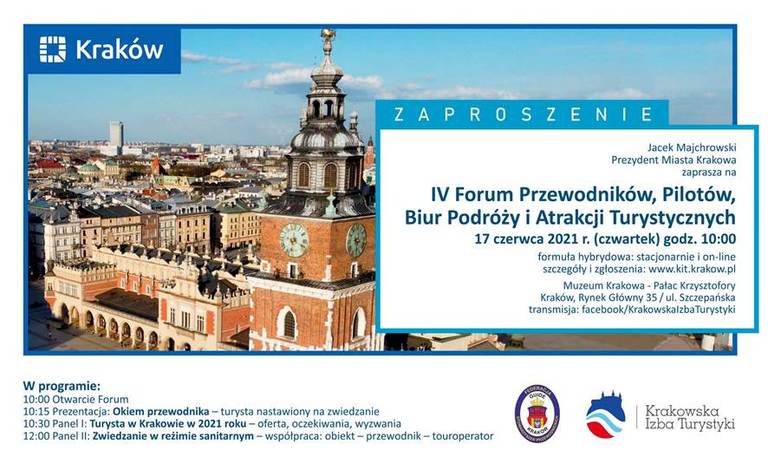 17/06/2021 IV Forum Przewodników, Pilotów, Biur Podróży i Atrakcji Turystycznych
